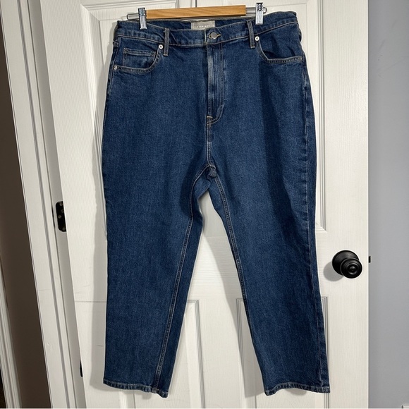 Everlane "The Cheeky Jean" 33 crop, cotton/elastane, denim, spring, comfy - Picture 1 of 10